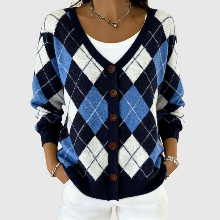 Frieda | Comodo cardigan lavorato a maglia con bottoni