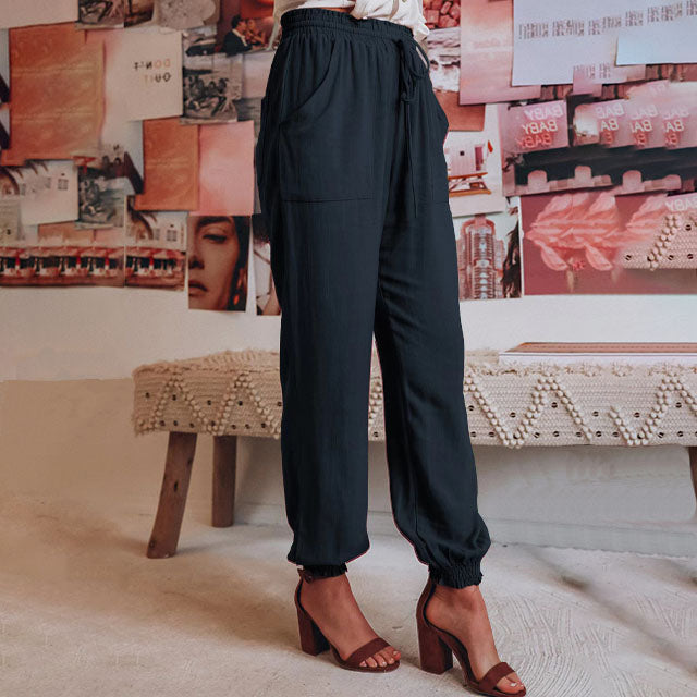 Luise | Pantaloni eleganti con coulisse