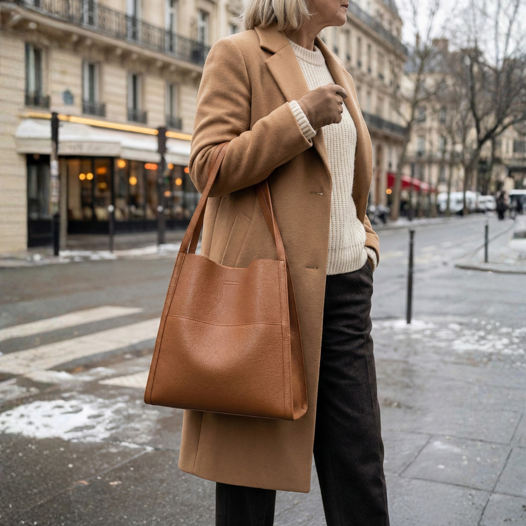 Sarina | Elegante borsa a tracolla in pelle