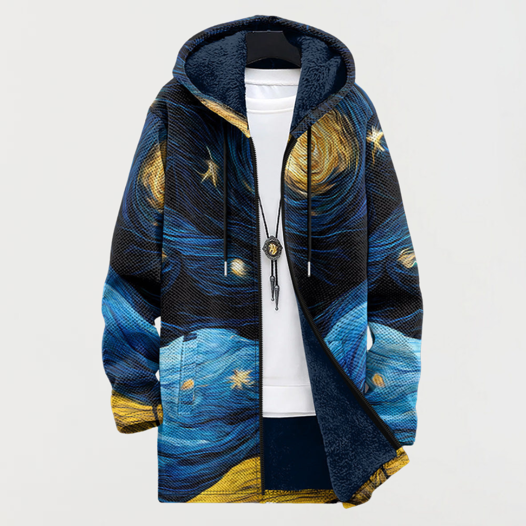 Amelie – Giacca con fantasia cielo stellato
