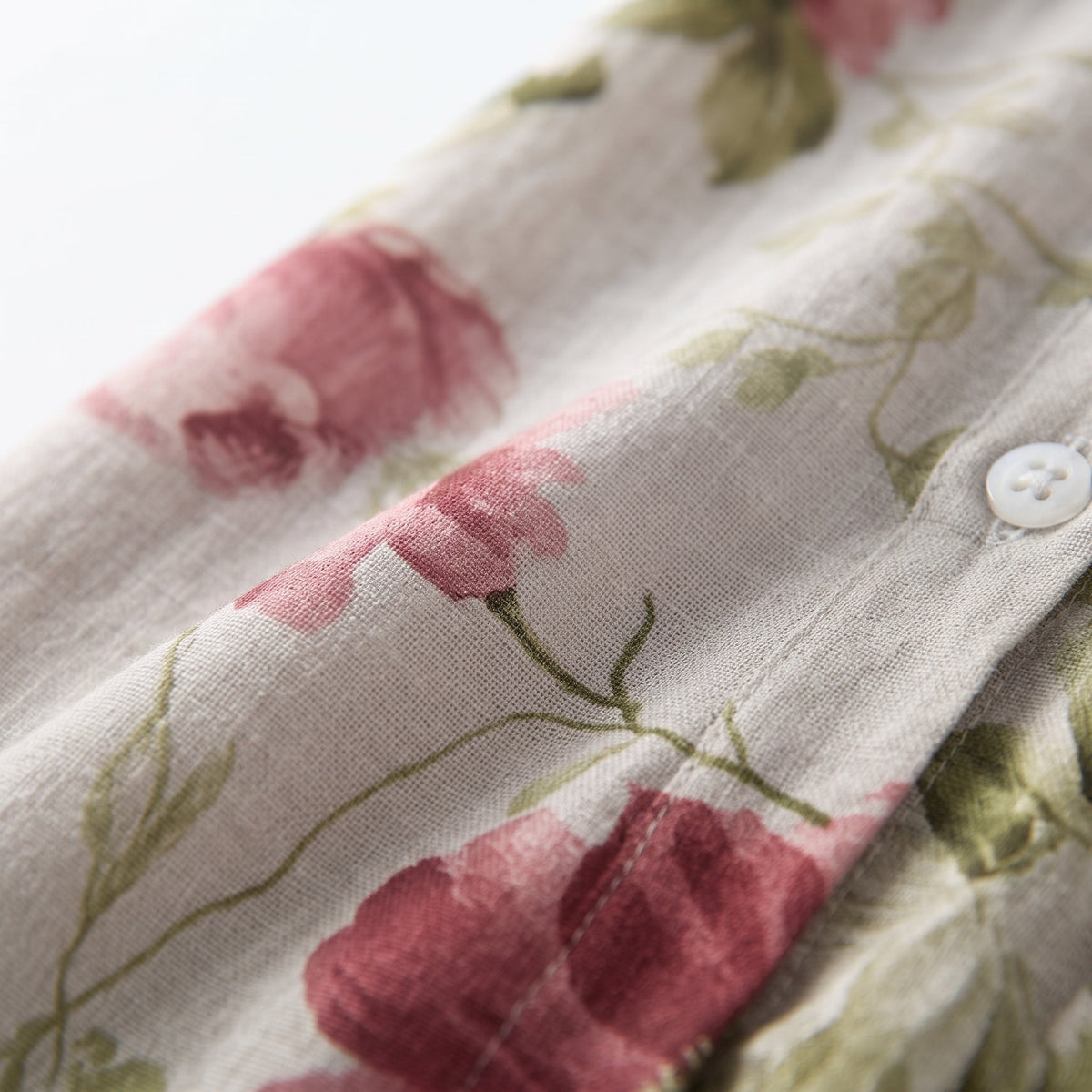 Emilia | Abito floreale stringato con vita vintage