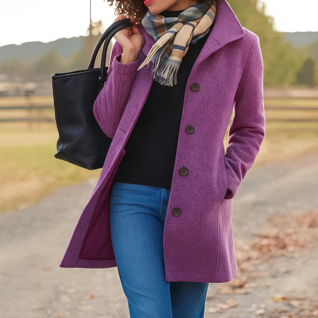 Rose | Cappotto a un bottone