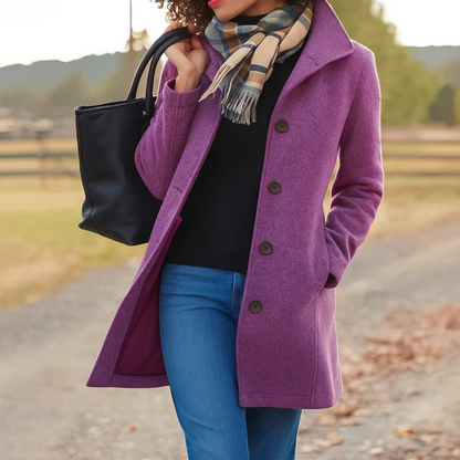 Rose | Cappotto a un bottone