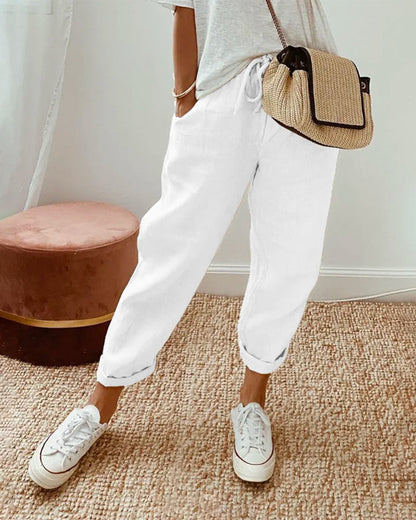 Clara | Pantaloni fluidi, comodi ed eleganti