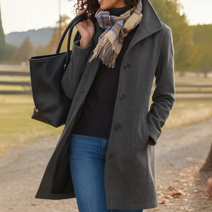 Rose | Cappotto a un bottone