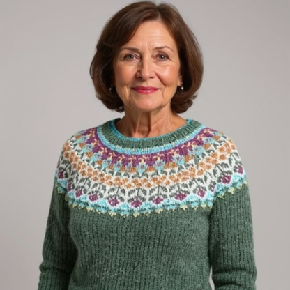 Abigail | Maglione lavorato a maglia vintage