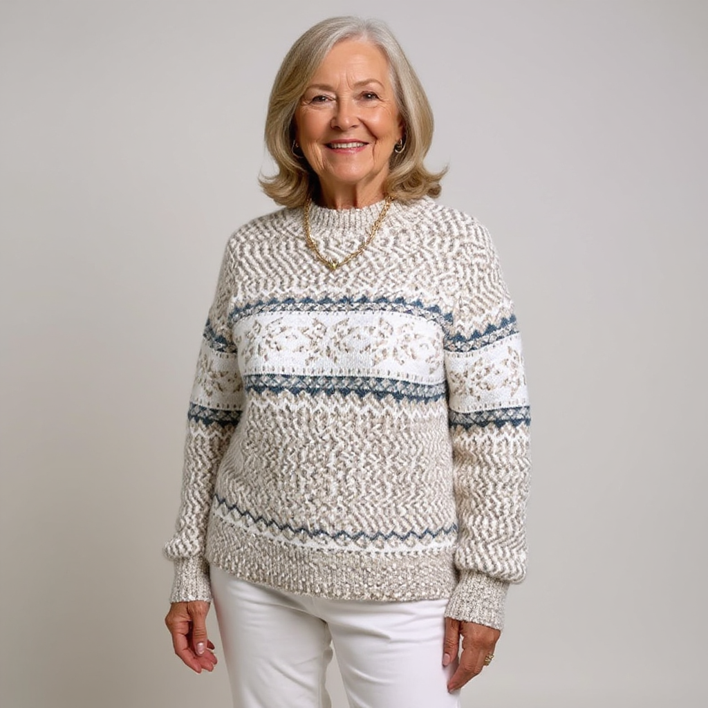 Caroline | Maglione lavorato a maglia vintage