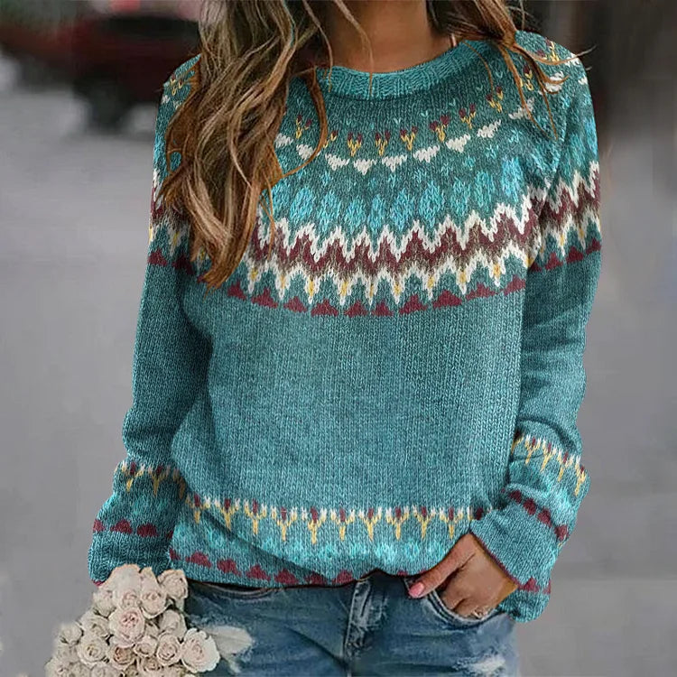 Gloria | Maglione lavorato a maglia vintage