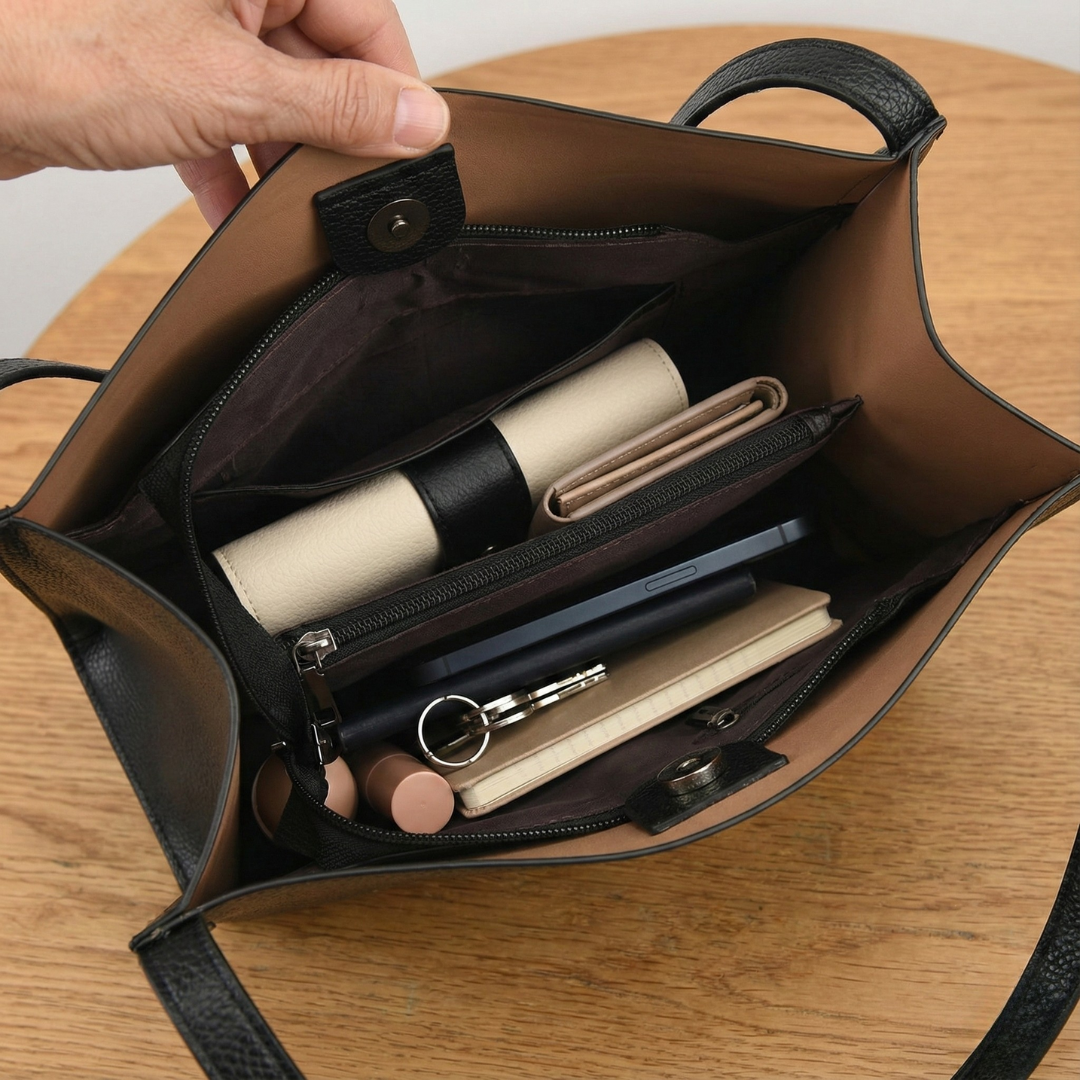 Sarina | Elegante borsa a tracolla in pelle