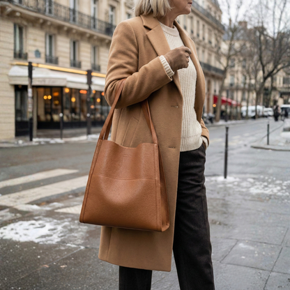 Sarina | Elegante borsa a tracolla in pelle