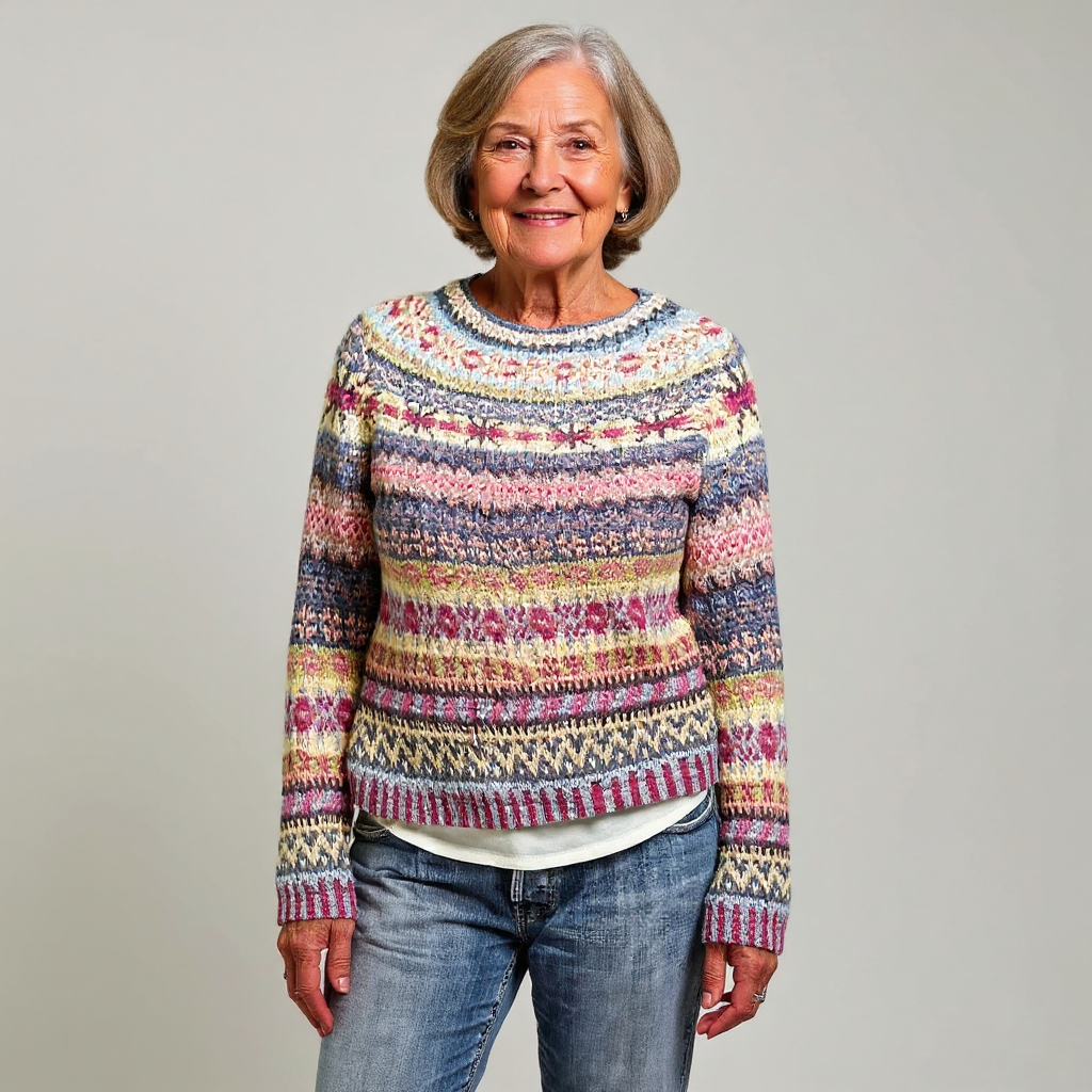 Keira | Maglione lavorato a maglia vintage