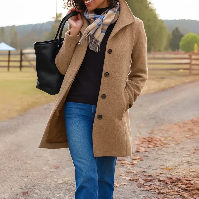 Rose | Cappotto a un bottone