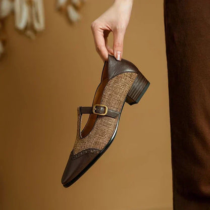 Sophie – Scarpe con fibbia vintage