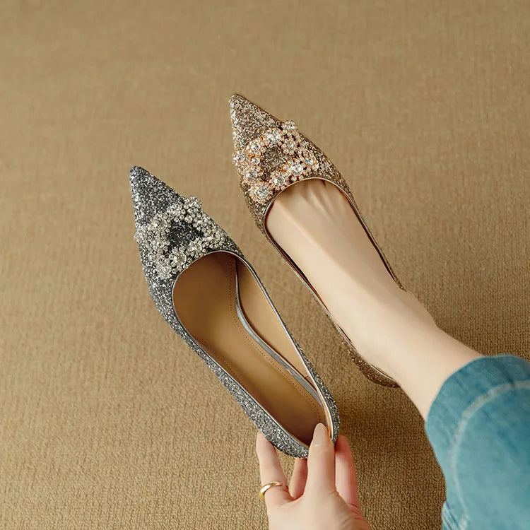 Theresa – décolleté glitterate