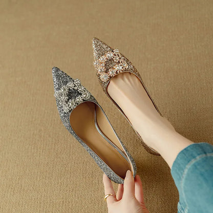 Theresa – décolleté glitterate
