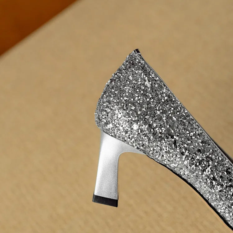 Theresa – décolleté glitterate