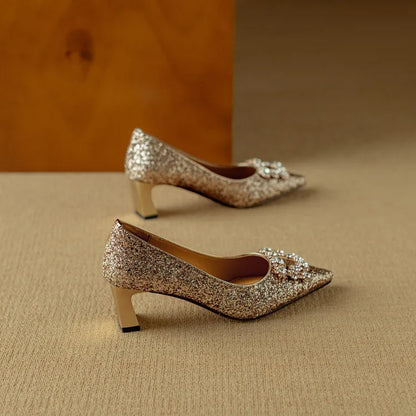 Theresa – décolleté glitterate