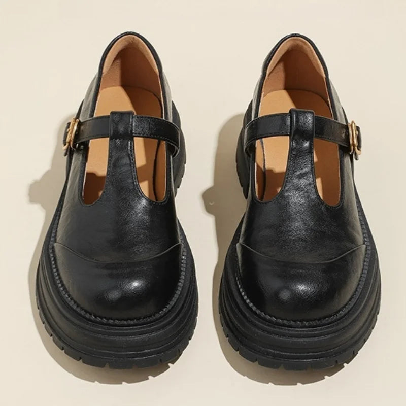 Luisa – Scarpe vintage con barra a T