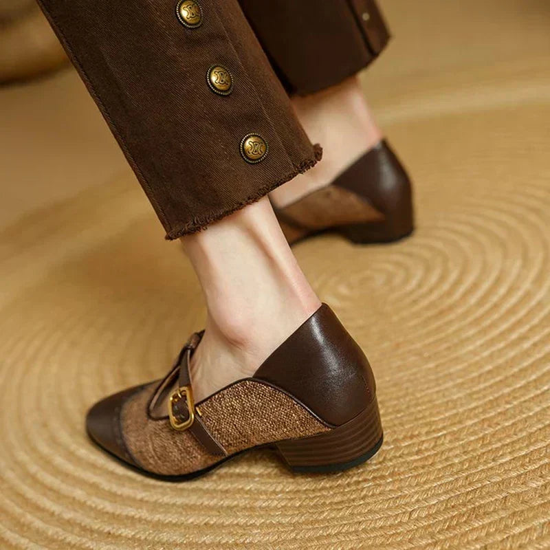 Sophie – Scarpe con fibbia vintage