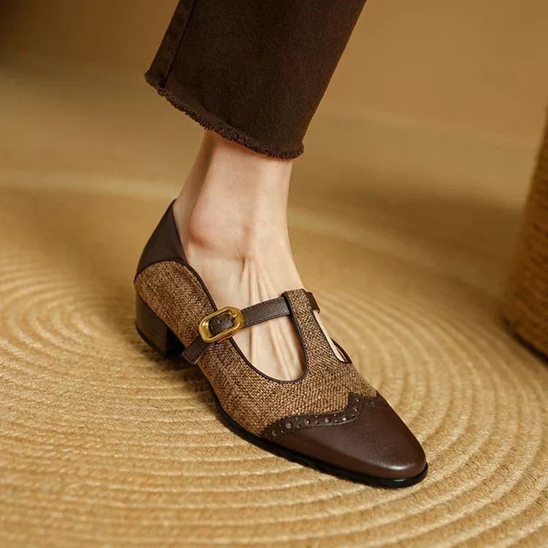 Sophie – Scarpe con fibbia vintage