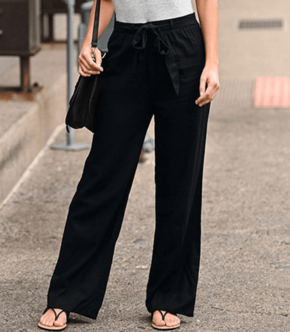 Ida | Pantaloni rilassati da donna con coulisse ed elastico in vita