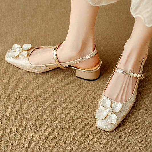 Madeline – Scarpe eleganti da donna con dettagli floreali